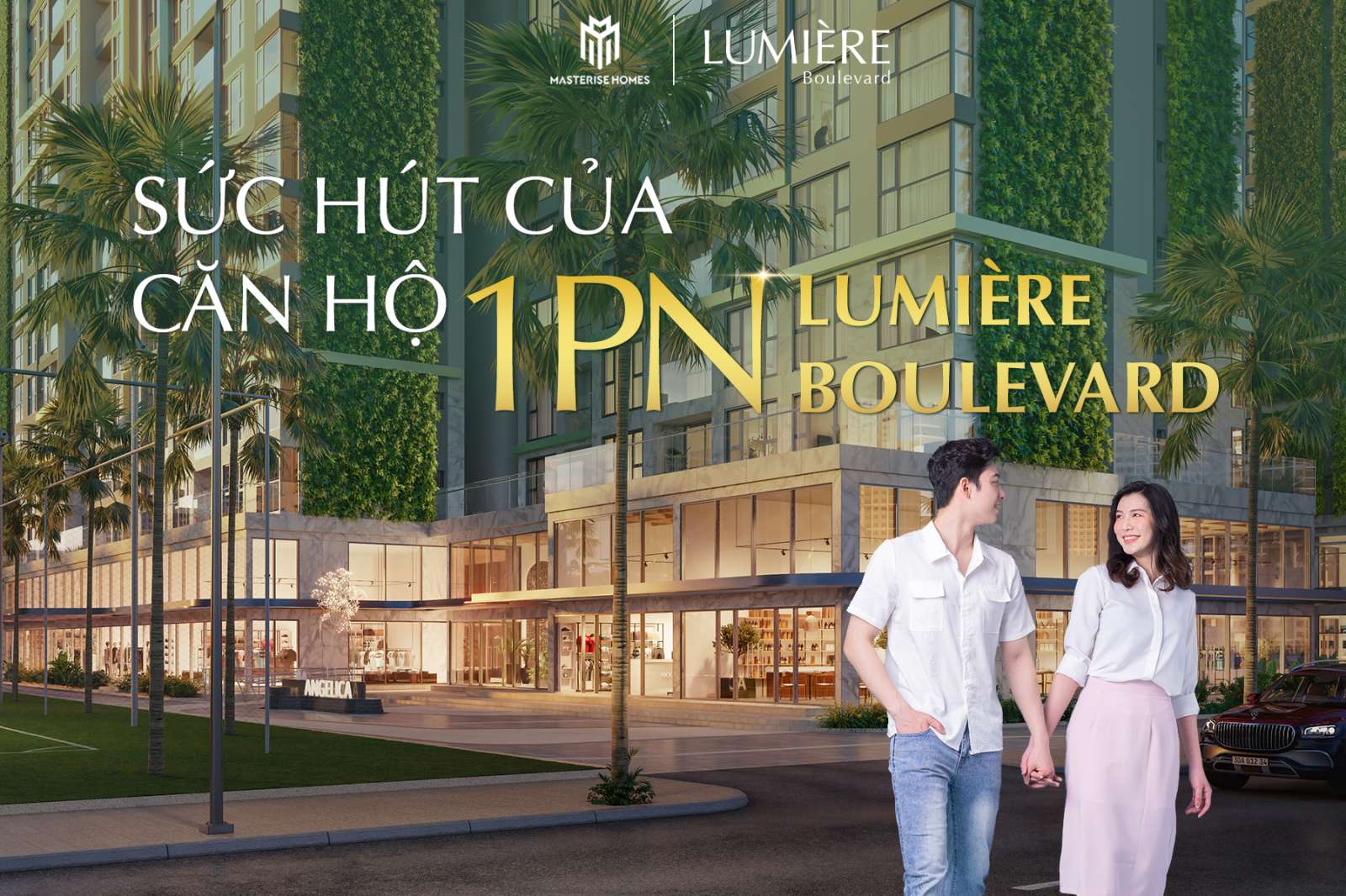 1PN cho thuê Lumiere Boulevard